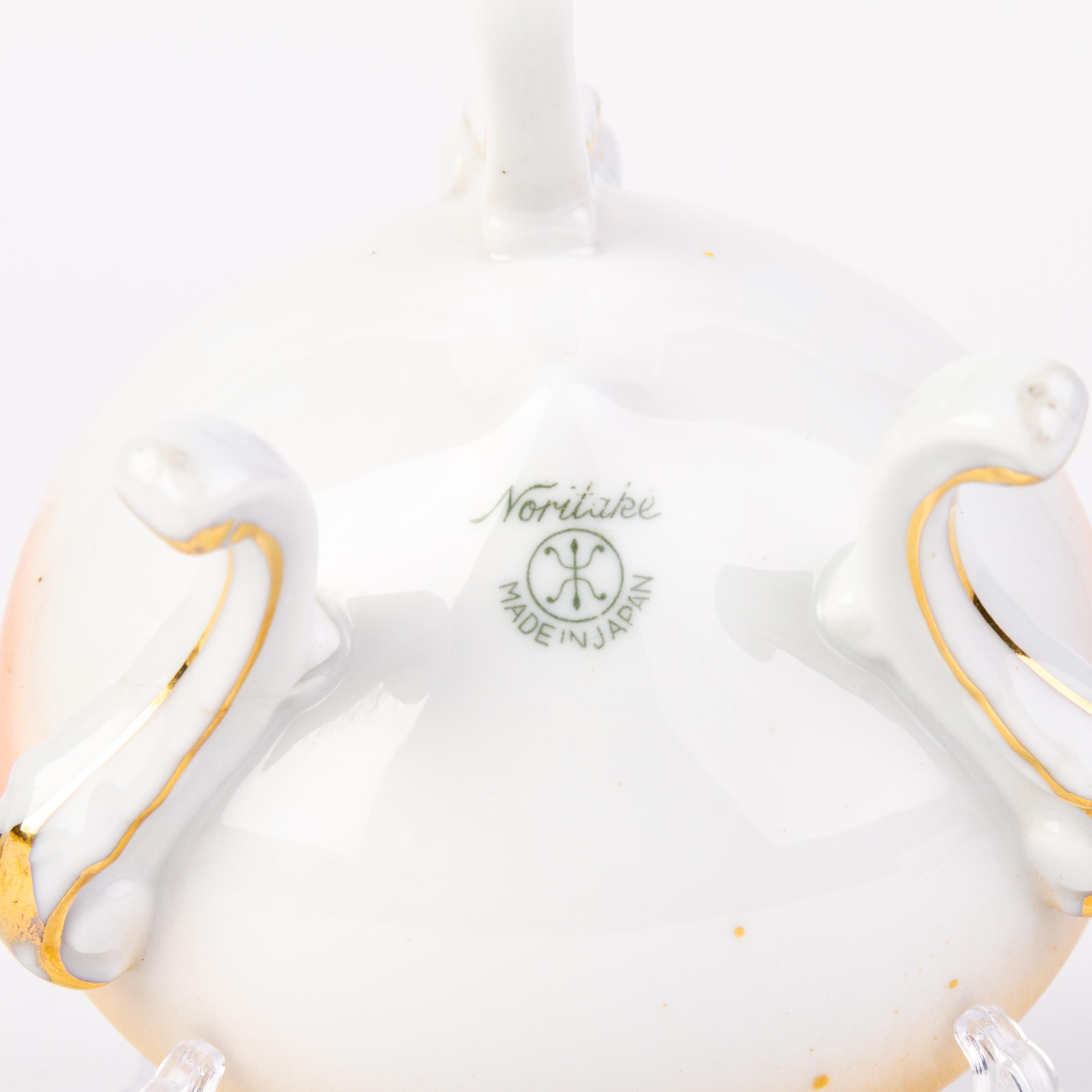 Art Deco Japanese Noritake Porcelain Censer 3