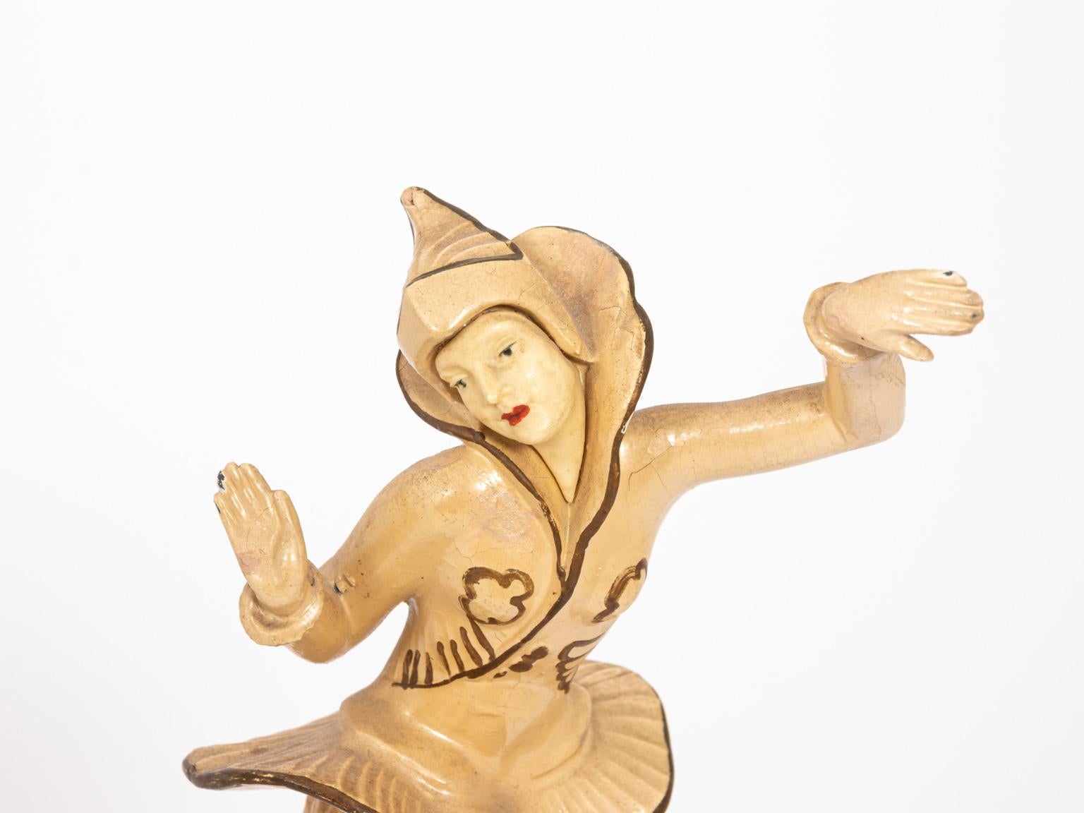 Art Deco JB Hirsche Gerdago Pixie Lamp For Sale 5