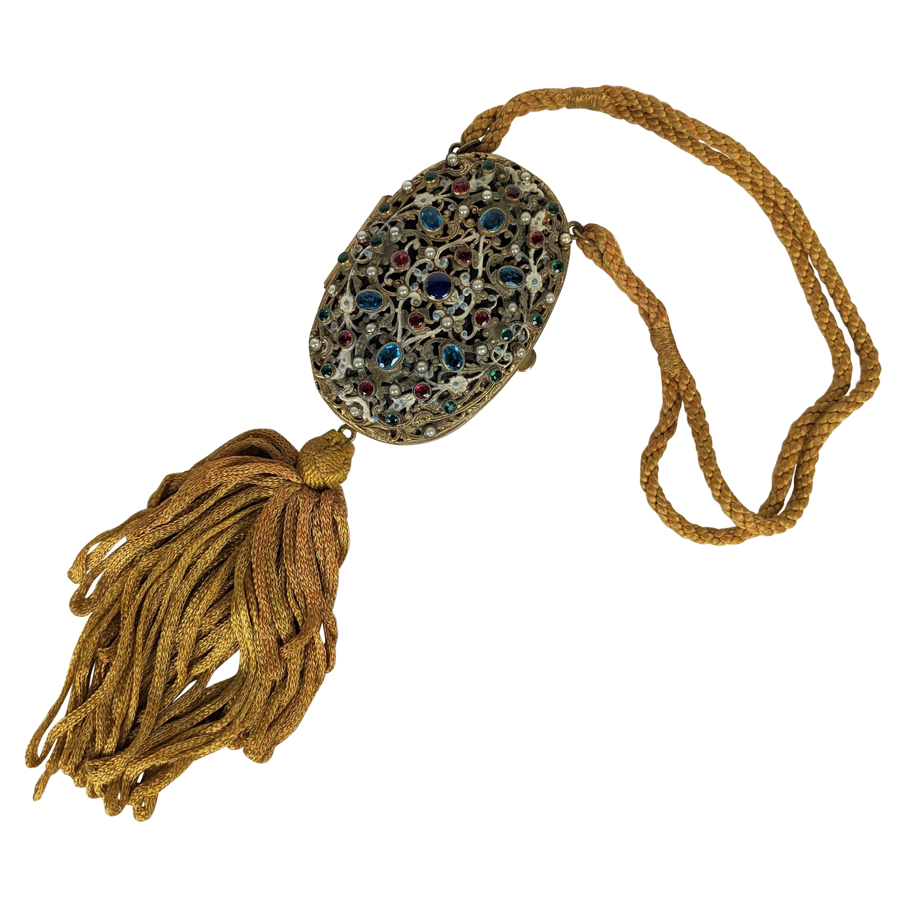 Minaudiere ceca Jewell in stile Art Deco