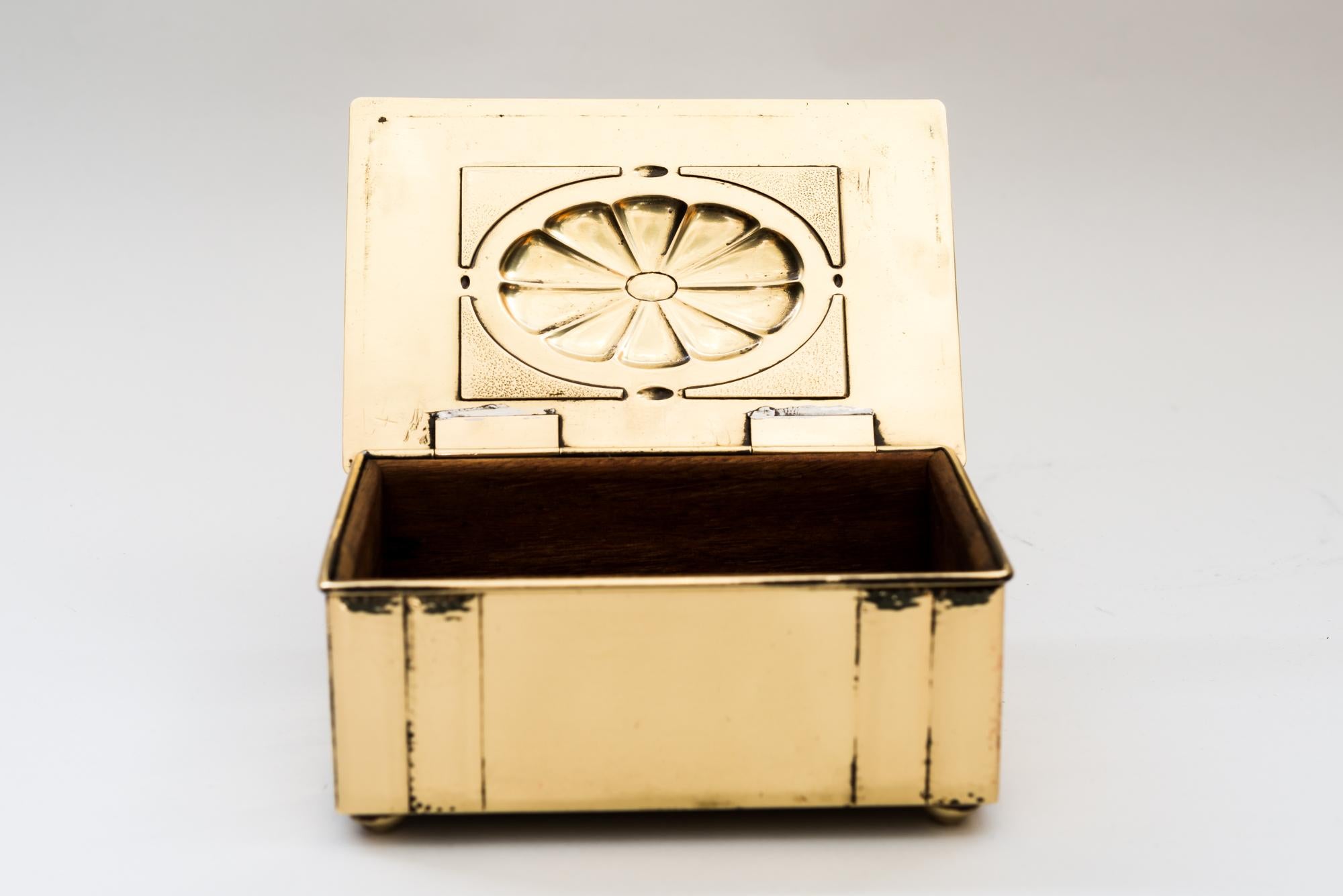 Early 20th Century Art Deco Jewelry Box, Vienna, 1920s by WMF