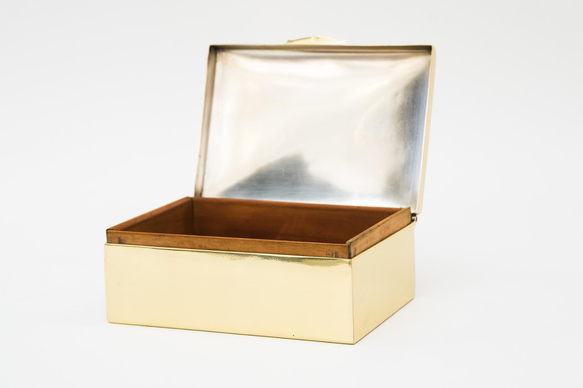 Early 20th Century Art Deco Jewelry Box, Vienna, circa 1920s