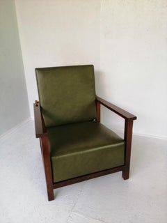 Art Deco J.Halabala Armchair Skin .