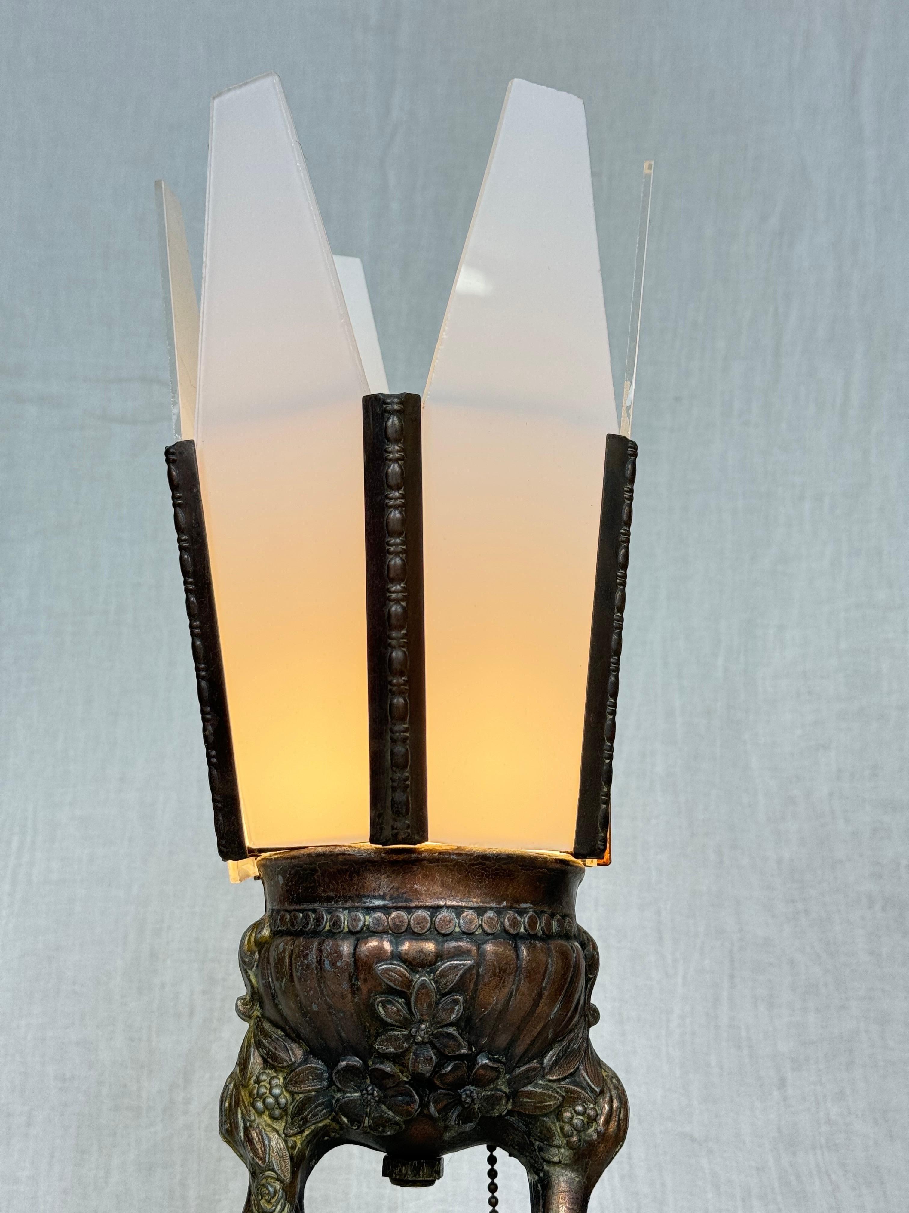 Art Deco Joan of Arc Table Lamp 12