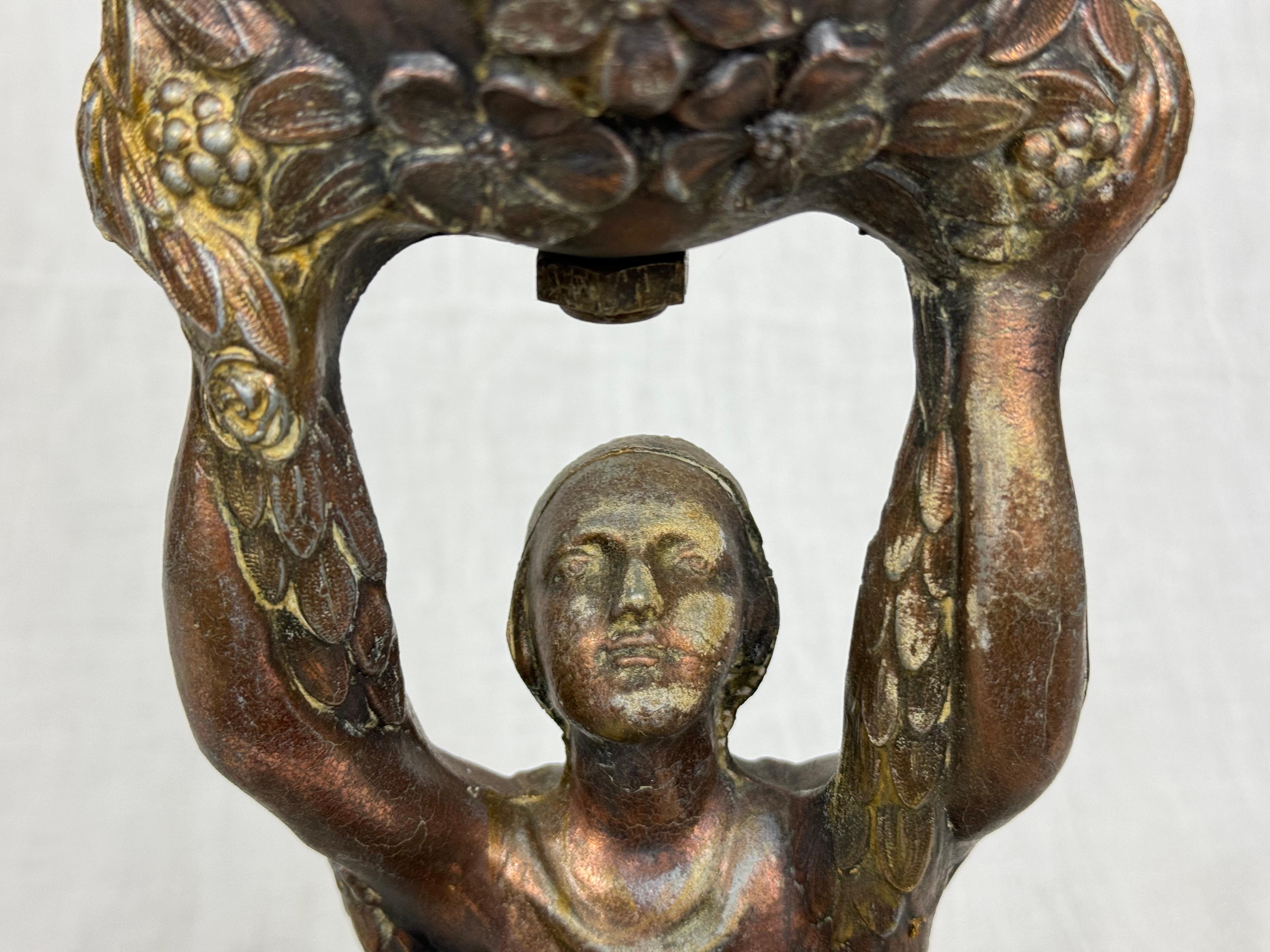 Art Deco Joan of Arc Table Lamp 4