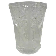 Art Deco Josef Inwald Dans La Foret Forest Trees Barolac Art Glass Vase