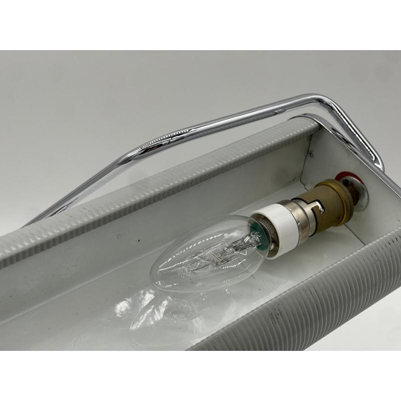 Art Deco Jumo N 71 Desk Lamp inChrome Metal by Eileen Gray, 1940s For Sale 8
