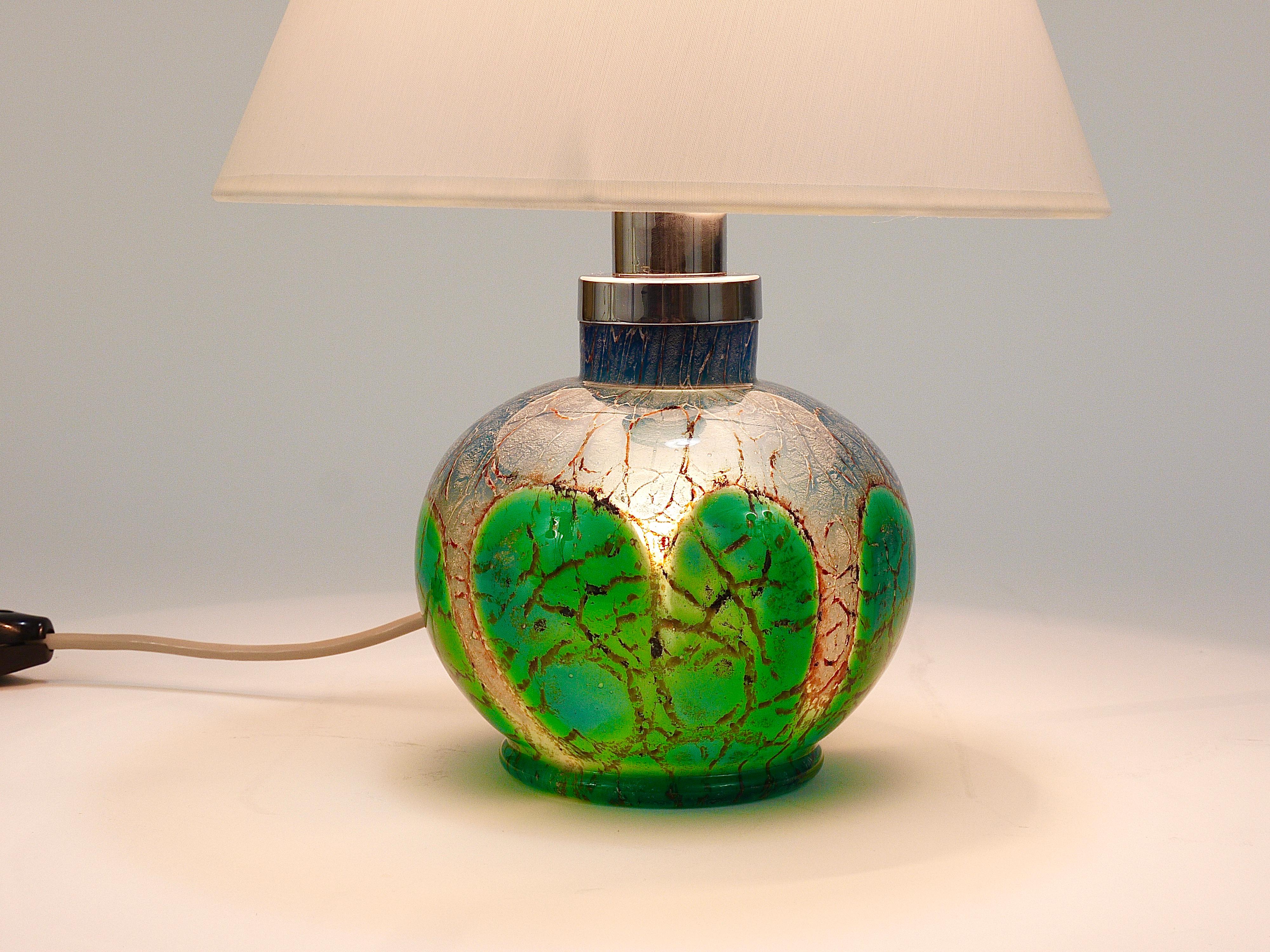 Lampe de table ou lampe d'appoint Art Déco Karl Wiedmann WMF Ikora, Allemagne, années 1930 en vente 7