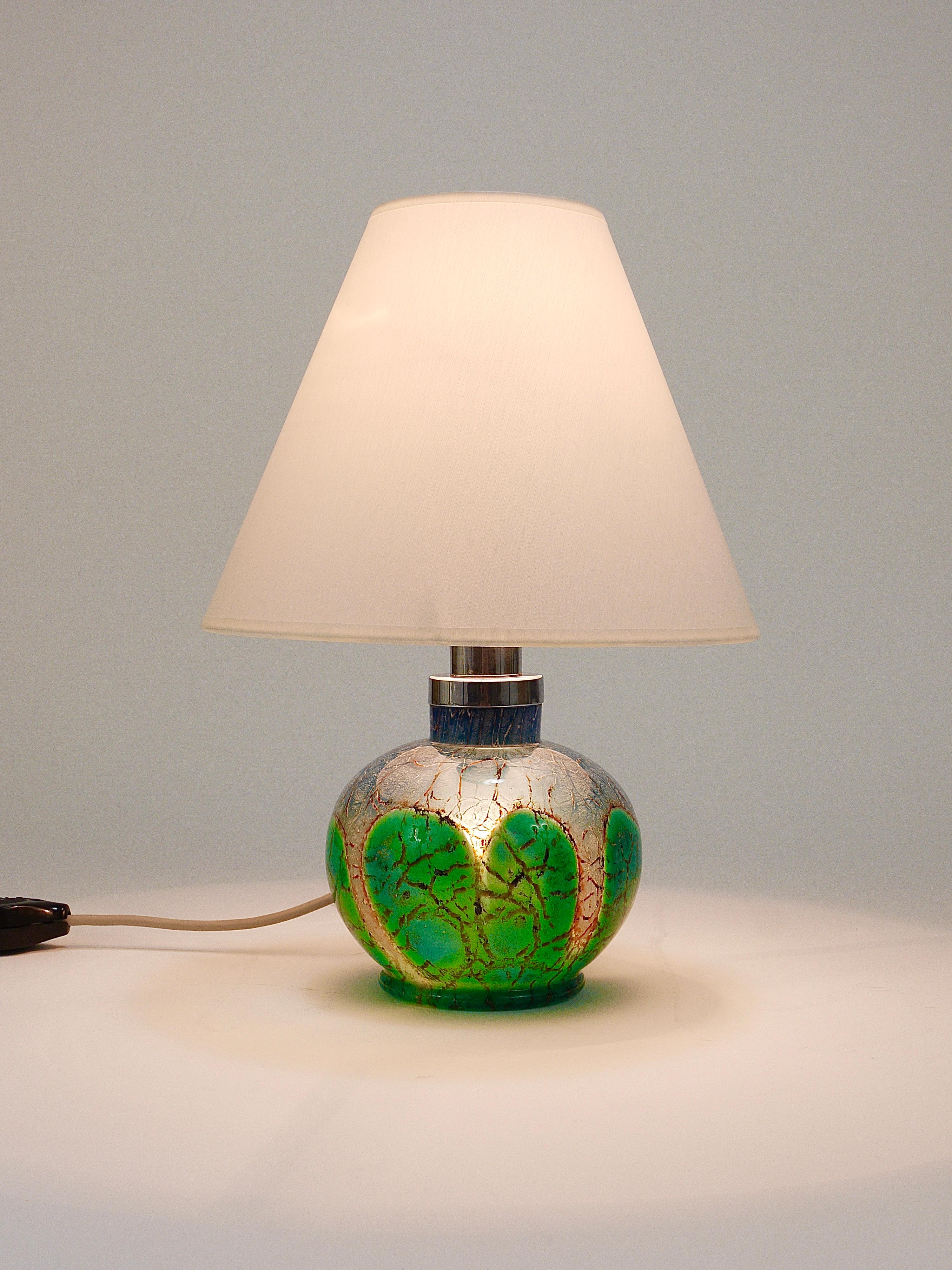 Lampe de table ou lampe d'appoint Art Déco Karl Wiedmann WMF Ikora, Allemagne, années 1930 en vente 8