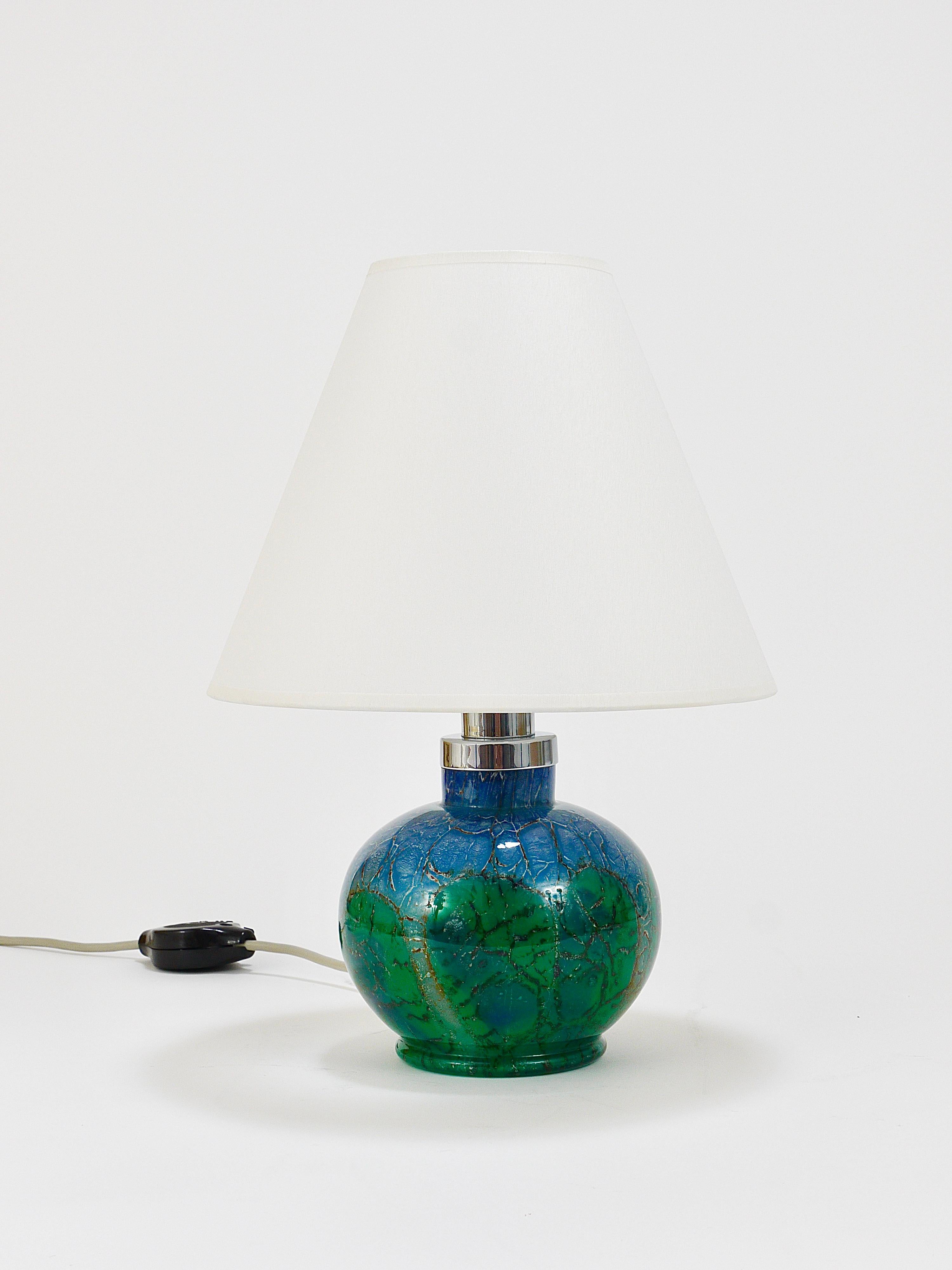 Lampe de table ou lampe d'appoint Art Déco Karl Wiedmann WMF Ikora, Allemagne, années 1930 en vente 11