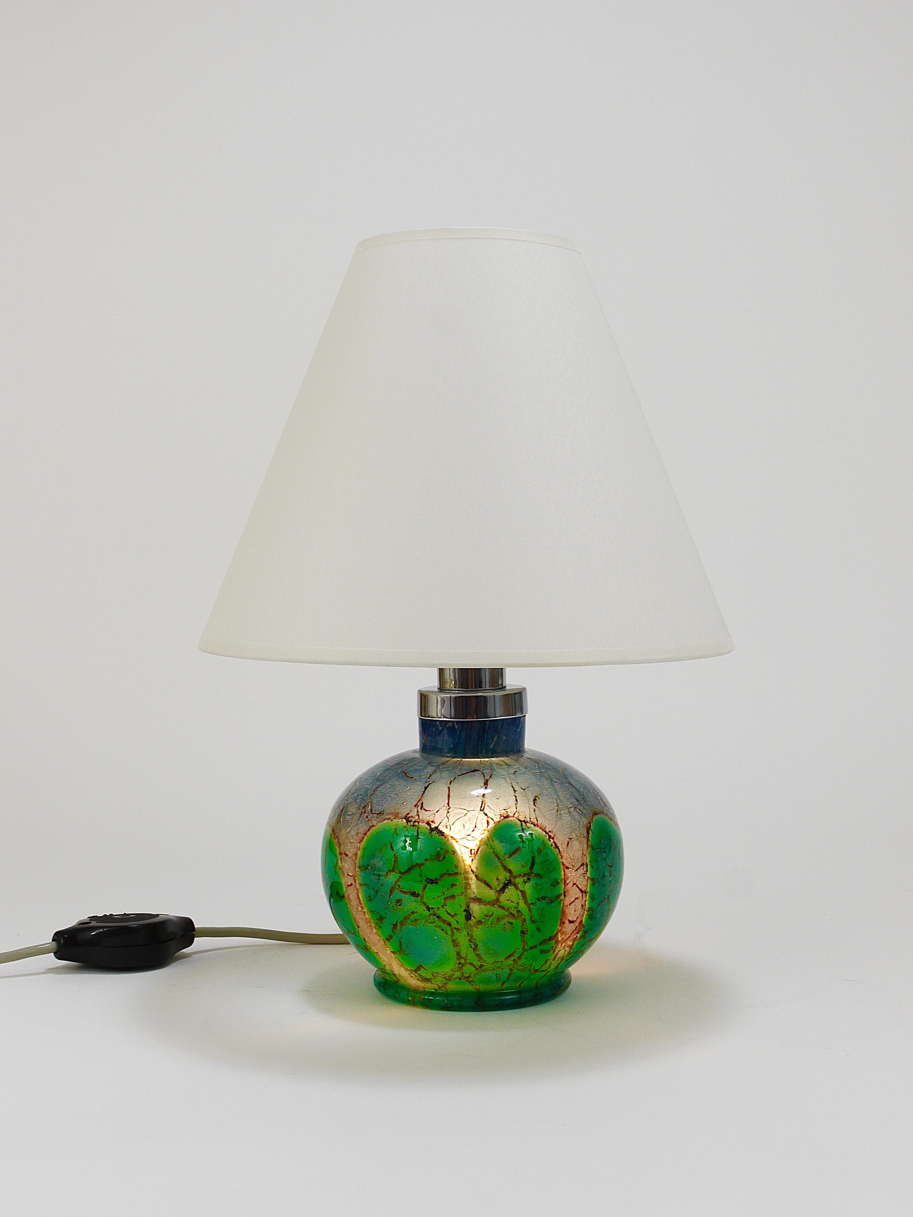 Lampe de table ou lampe d'appoint Art Déco Karl Wiedmann WMF Ikora, Allemagne, années 1930 en vente 13