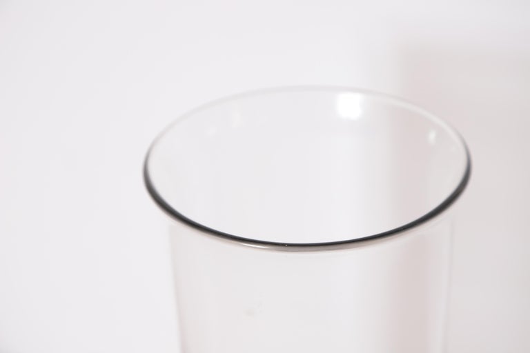 Art Deco Keith Murray Glass Vase for Stevens and Williams / Royal ...