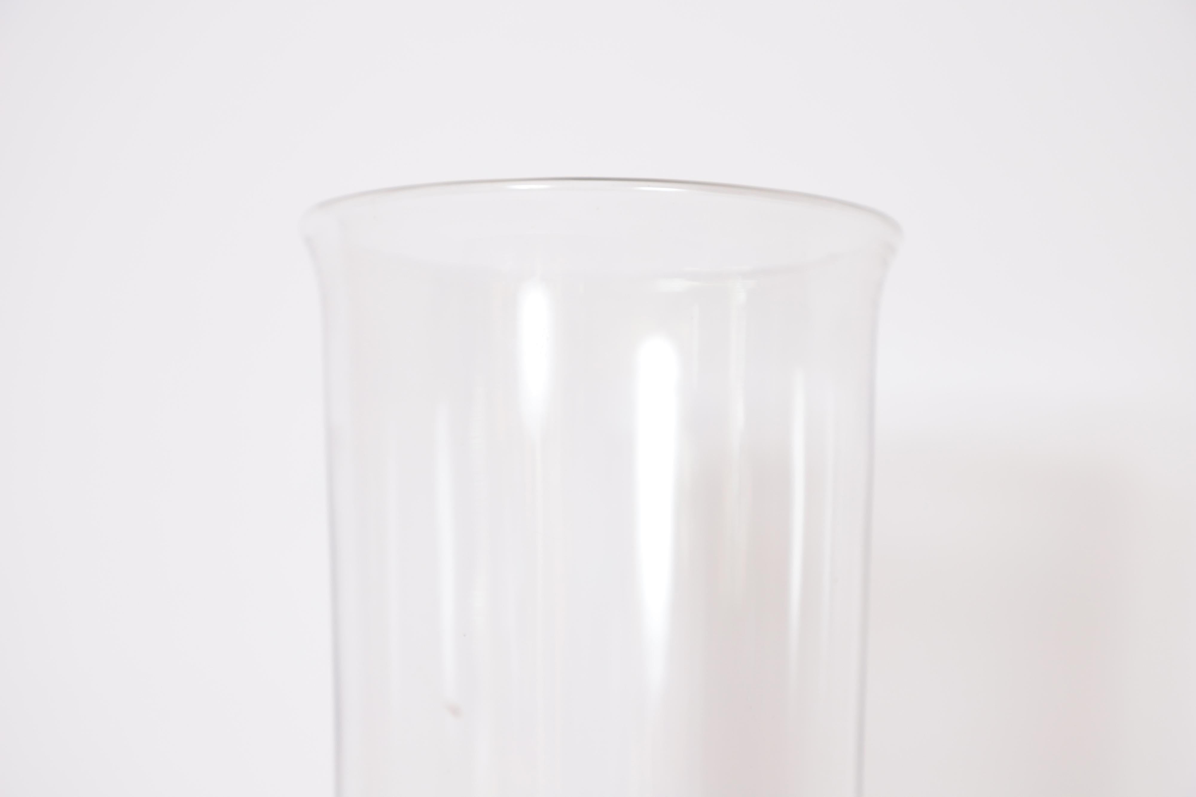 Mid-20th Century Art Deco Keith Murray Glass Vase for Stevens & Williams / Royal Brierley For Sale