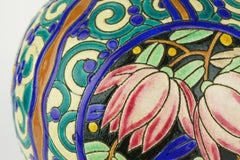 Vase chauve-souris Keramis Art déco