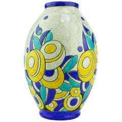 Art Deco Keramis Boch Vase