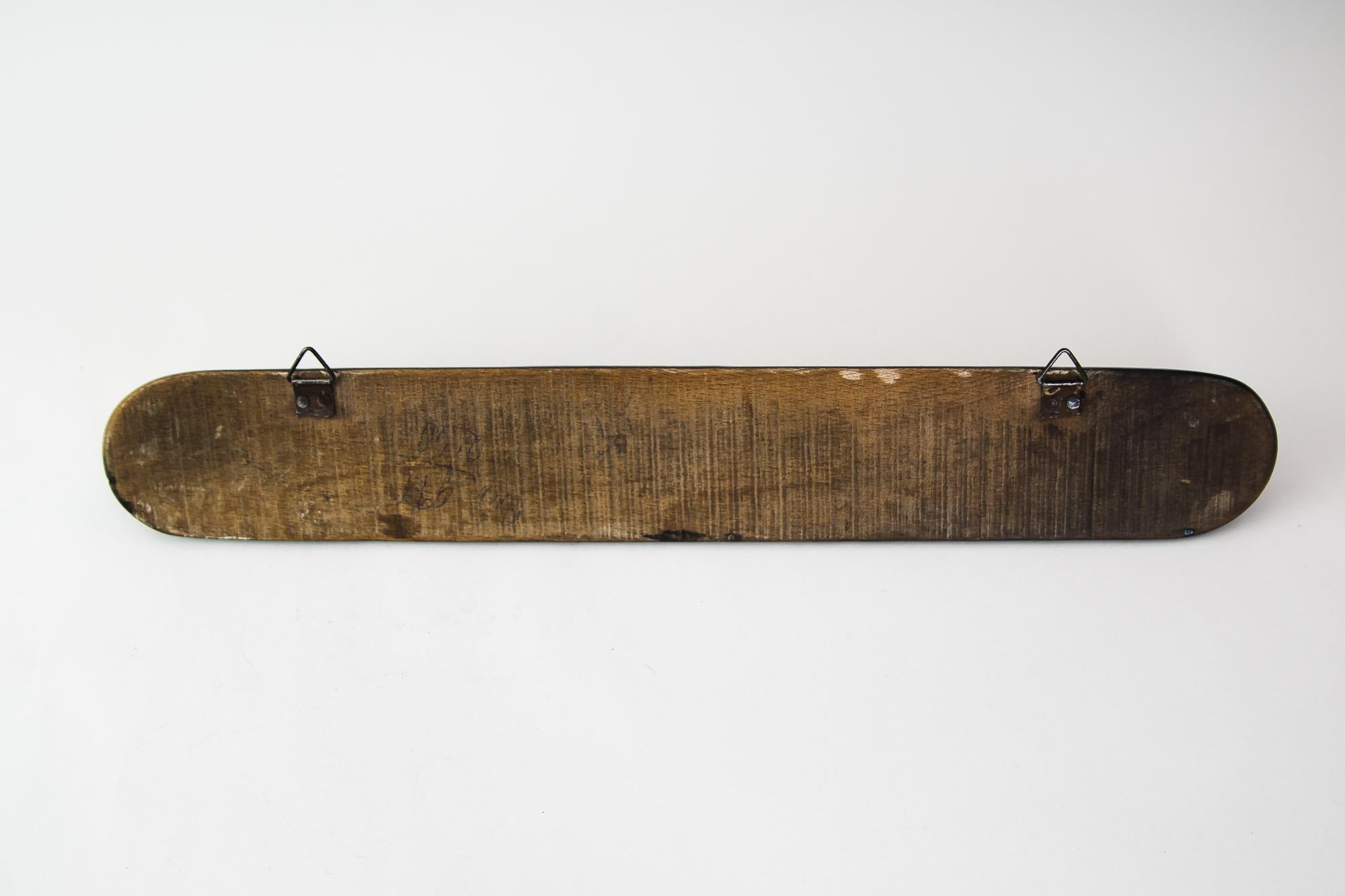 Art Deco Kitchen Board with 7 Hooks, circa 1920s For Sale 1