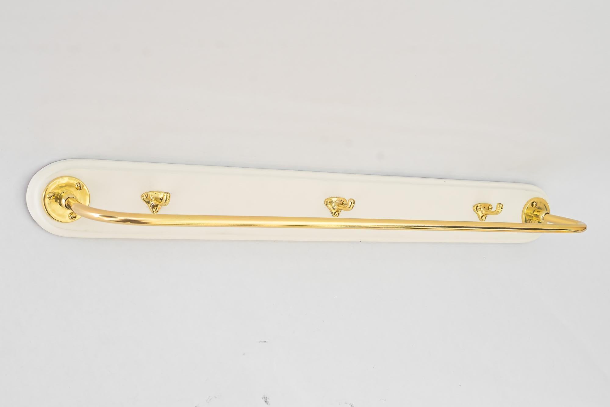 Art Déco Cucina Art Deco in legno e ottone a Vienna intorno agli anni '20 in vendita