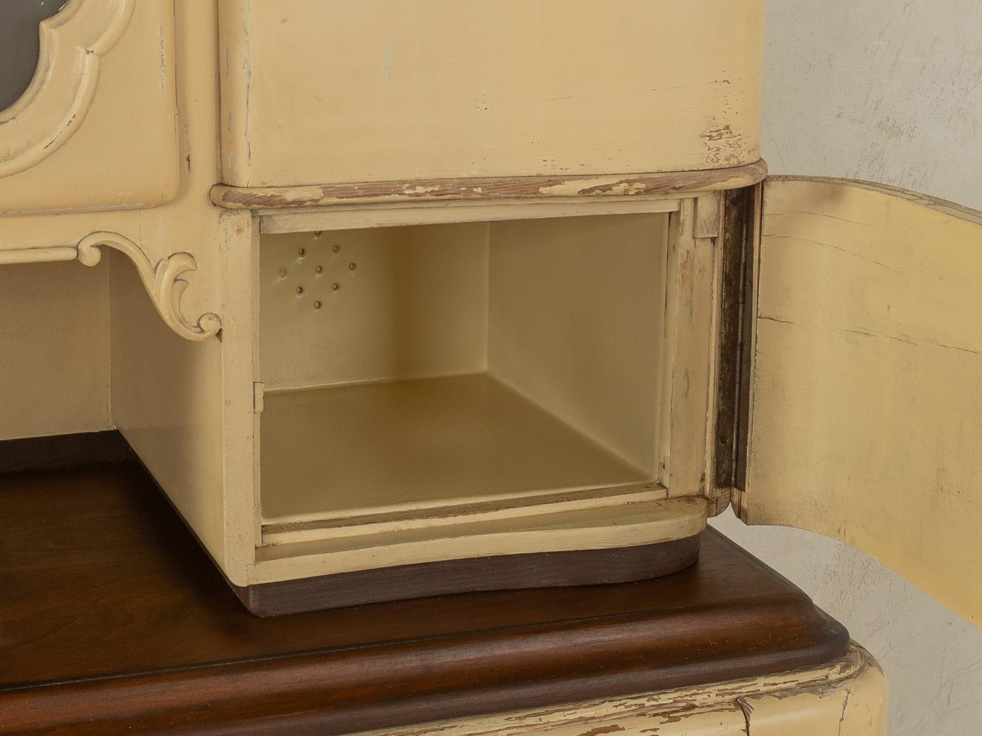 Early 20th Century Art Deco Kitchen Cabinet, 1920s For Sale