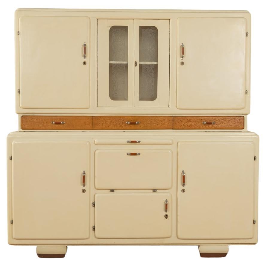 Art Déco Kitchen Cabinet, 1920s