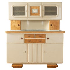 Antique Art Deco Kitchen Cabinet, 1920s