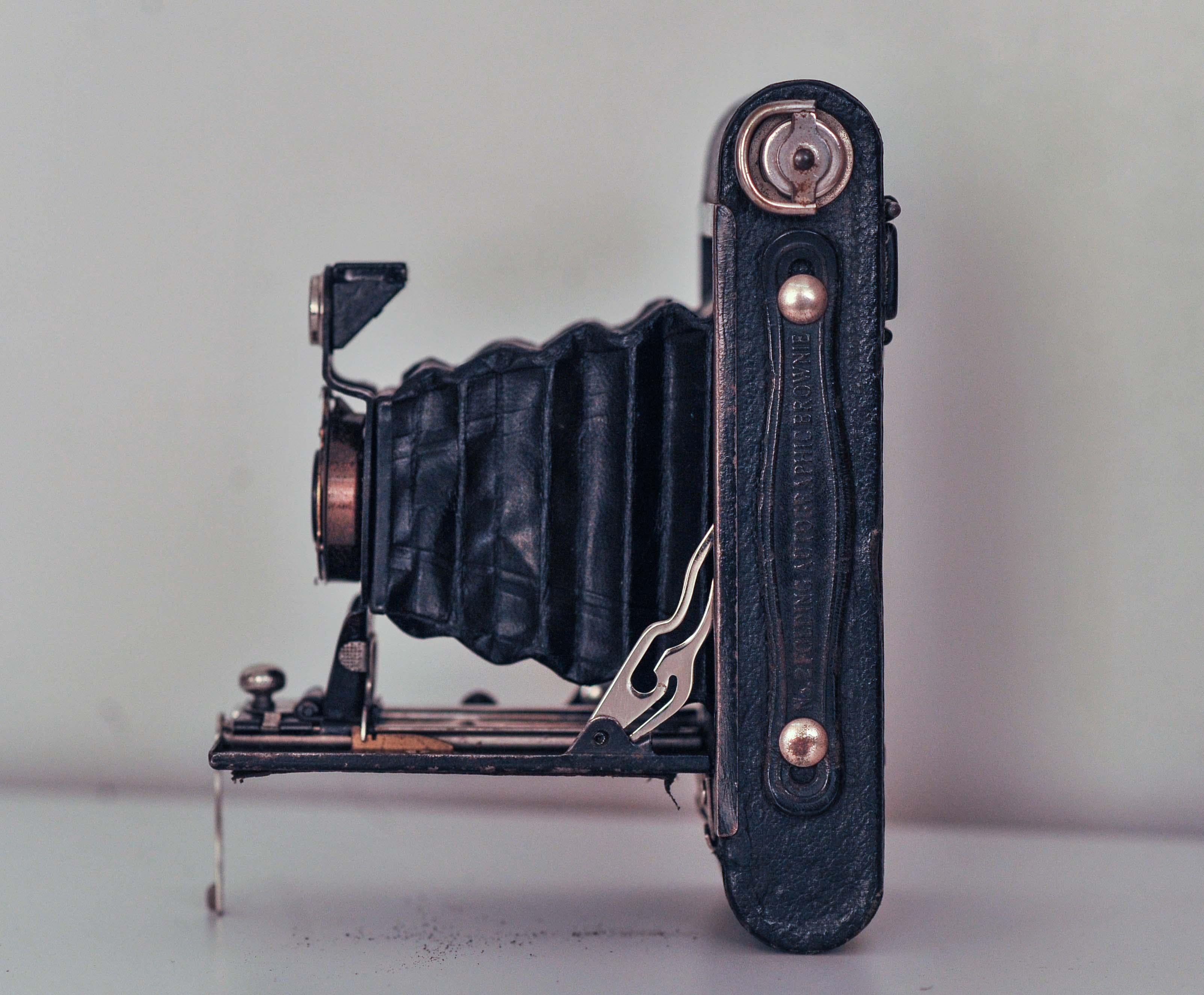 Eastman Kodak No 2 Folding Autographic Brownie Camera 120 Rollfilm ...