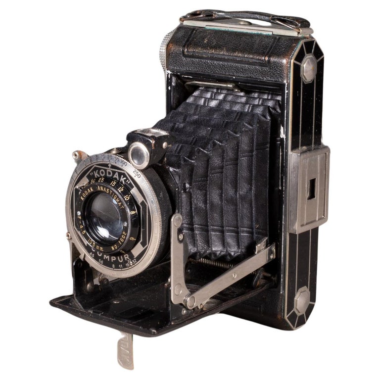 Art Deco Kodak Compur Modell Six-20 Klappbare Kamera ca. 1930 im Angebot  bei 1stDibs