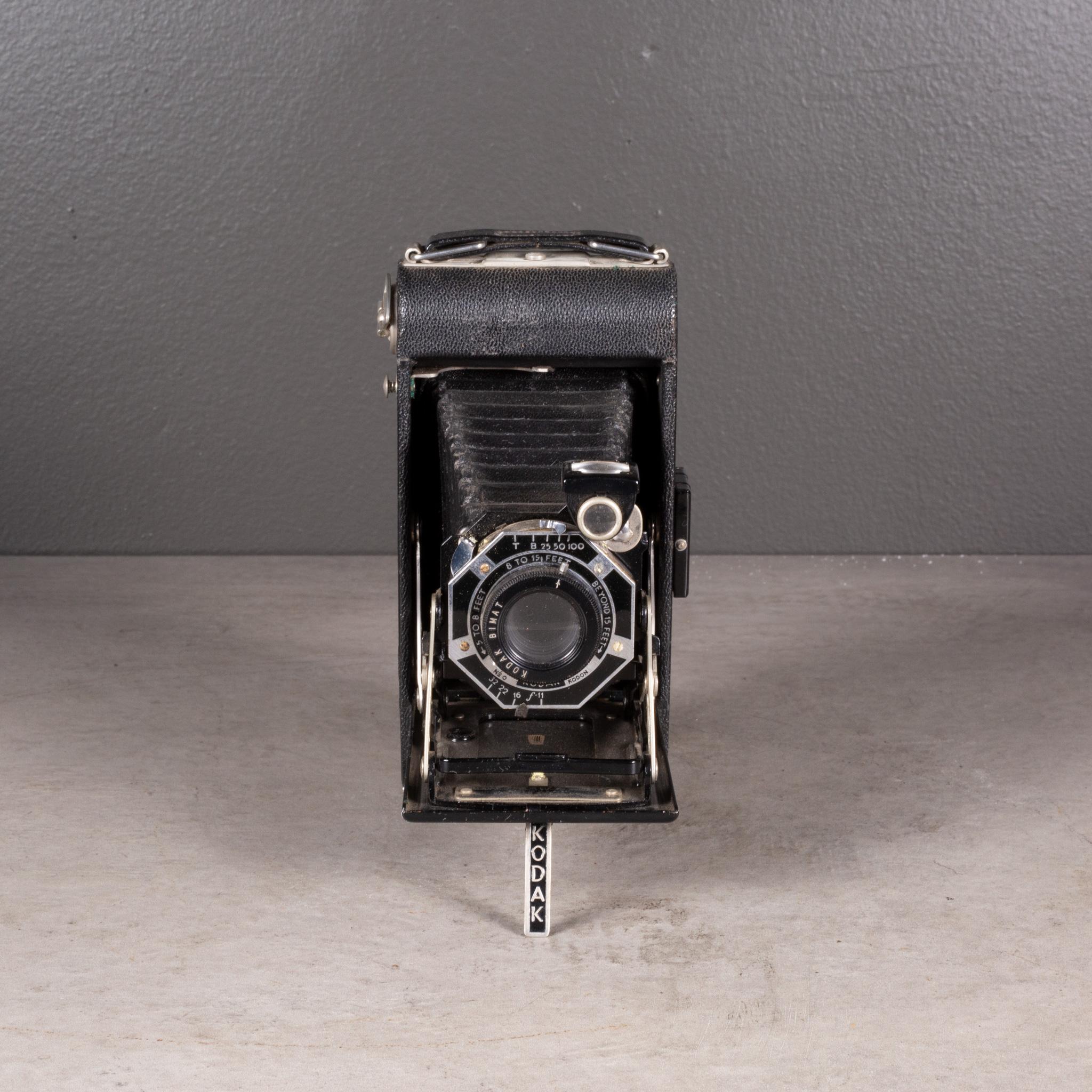 Art déco Kodak Junior Six-20 Bimat Folding Camera Art Déco c.1930 en vente