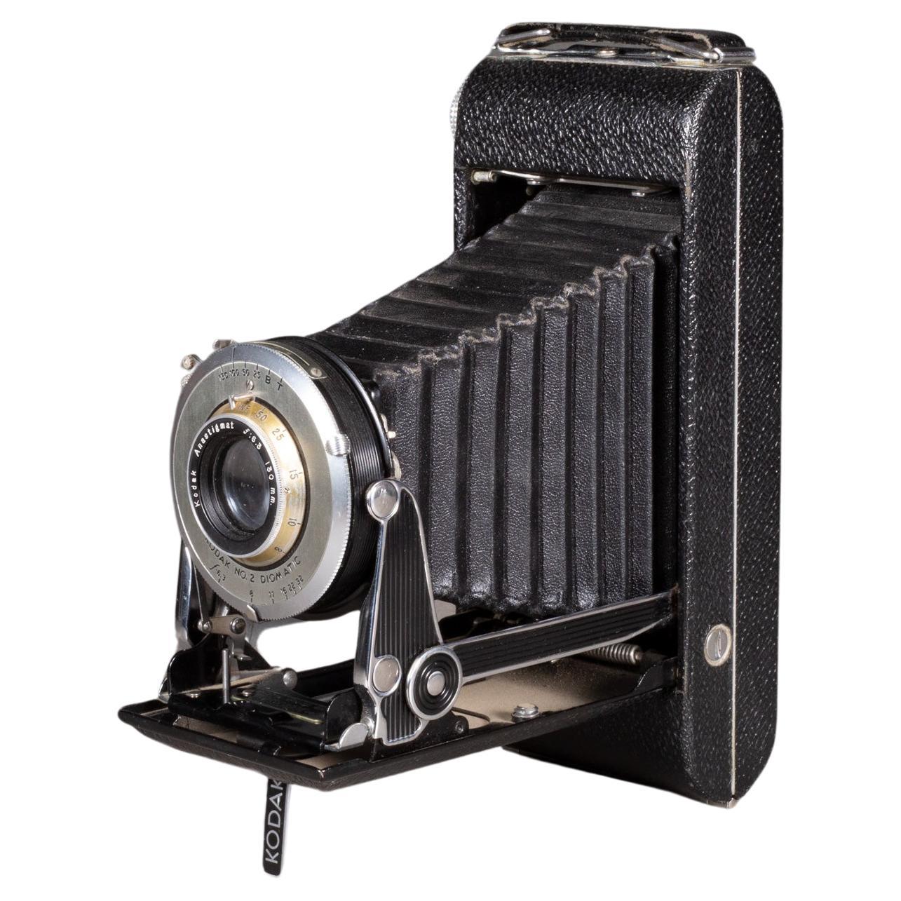 Kodak Senior Six-16 Folding Camera Art Déco c.1937-1939 (expédition gratuite) en vente