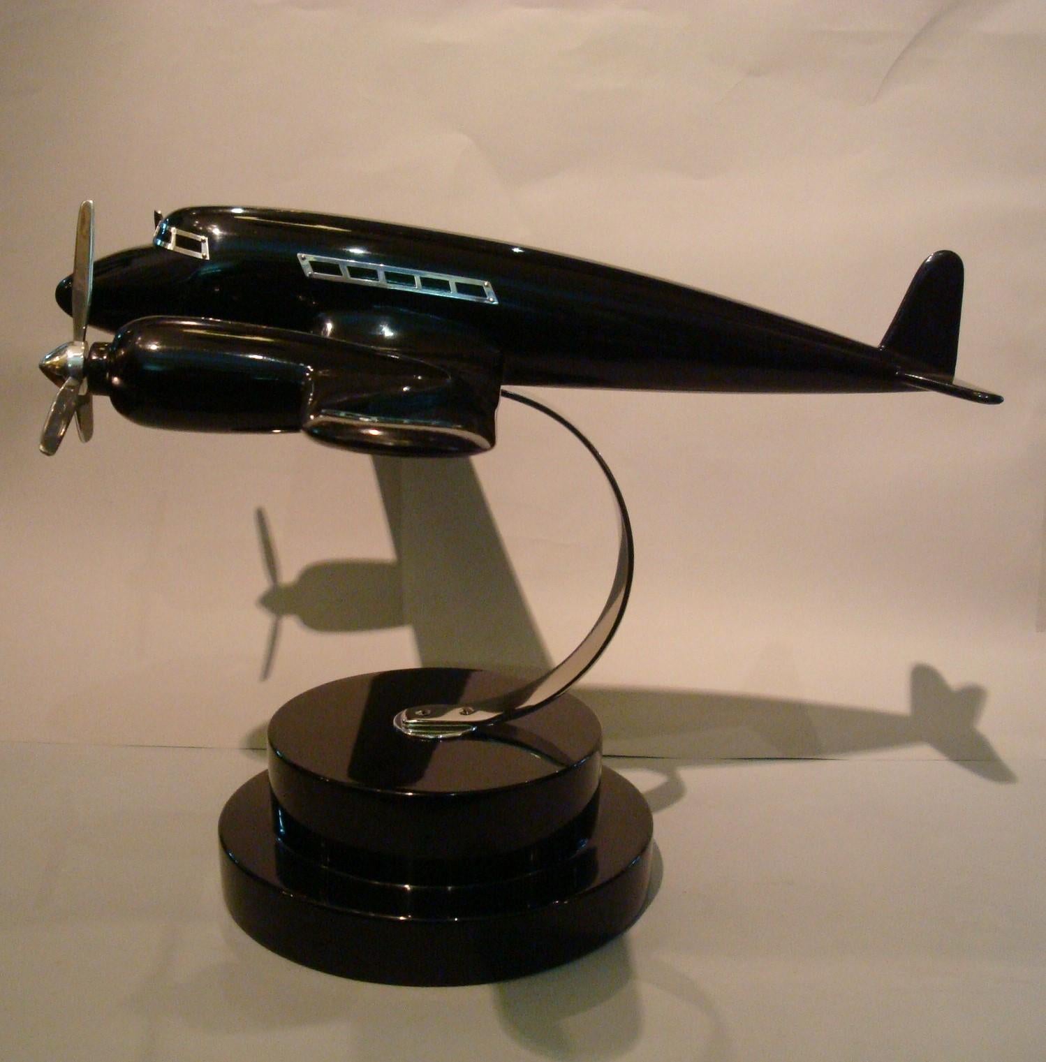 airplane model wood
