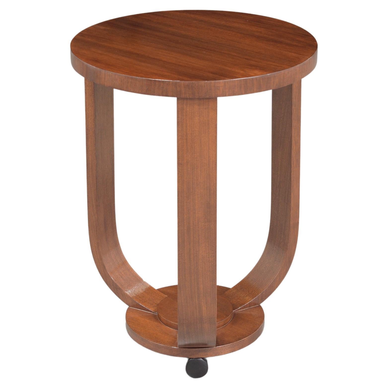 Art Deco Lacquered Side Table at 1stDibs