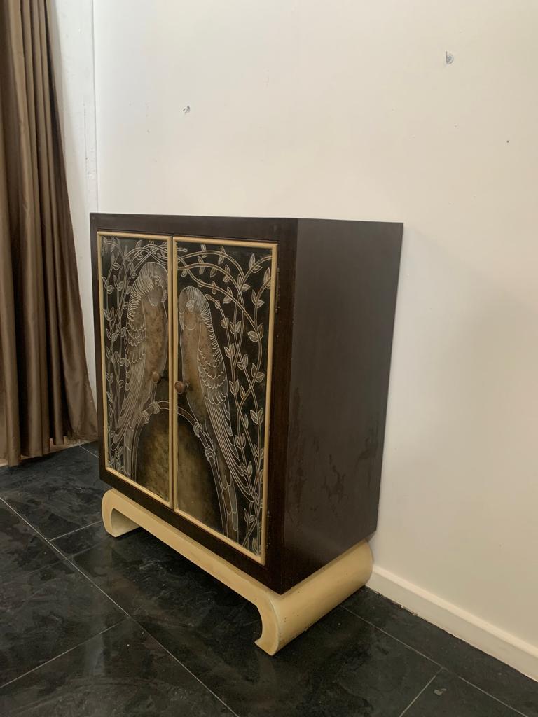 Art Deco Lacquered Sideboard For Sale 6