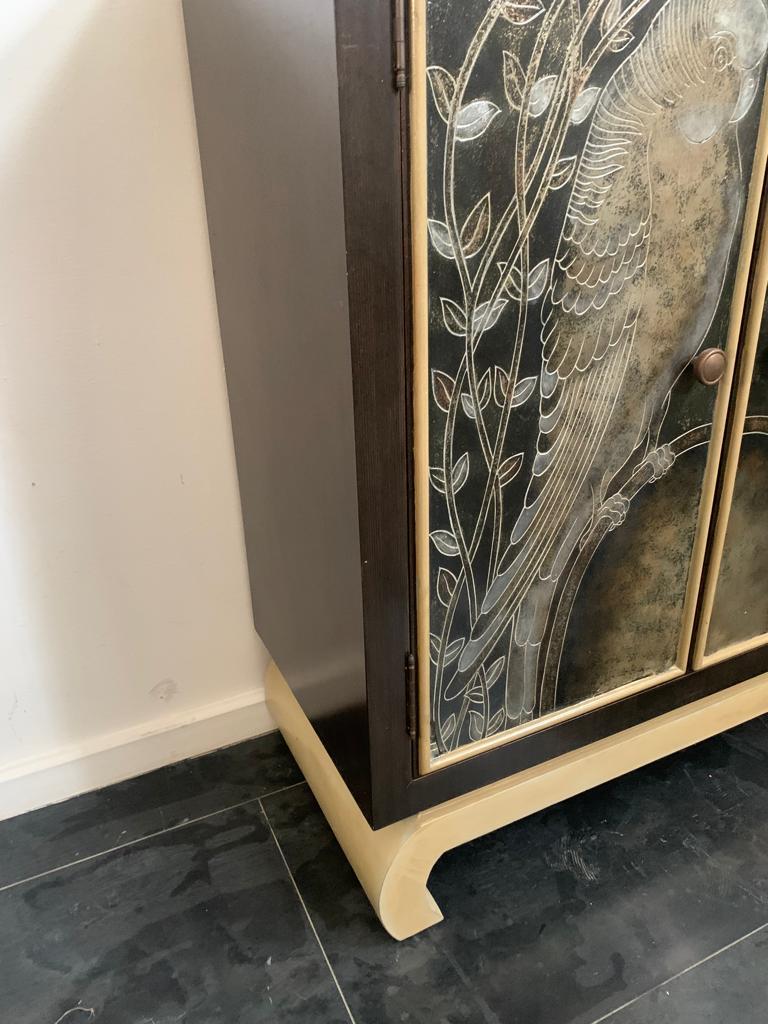 Art Deco Lacquered Sideboard For Sale 1