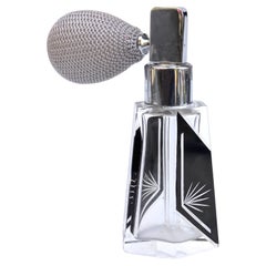 Frasco de perfume atomizador Art Déco para señoras, de Karl Palda, hacia 1930