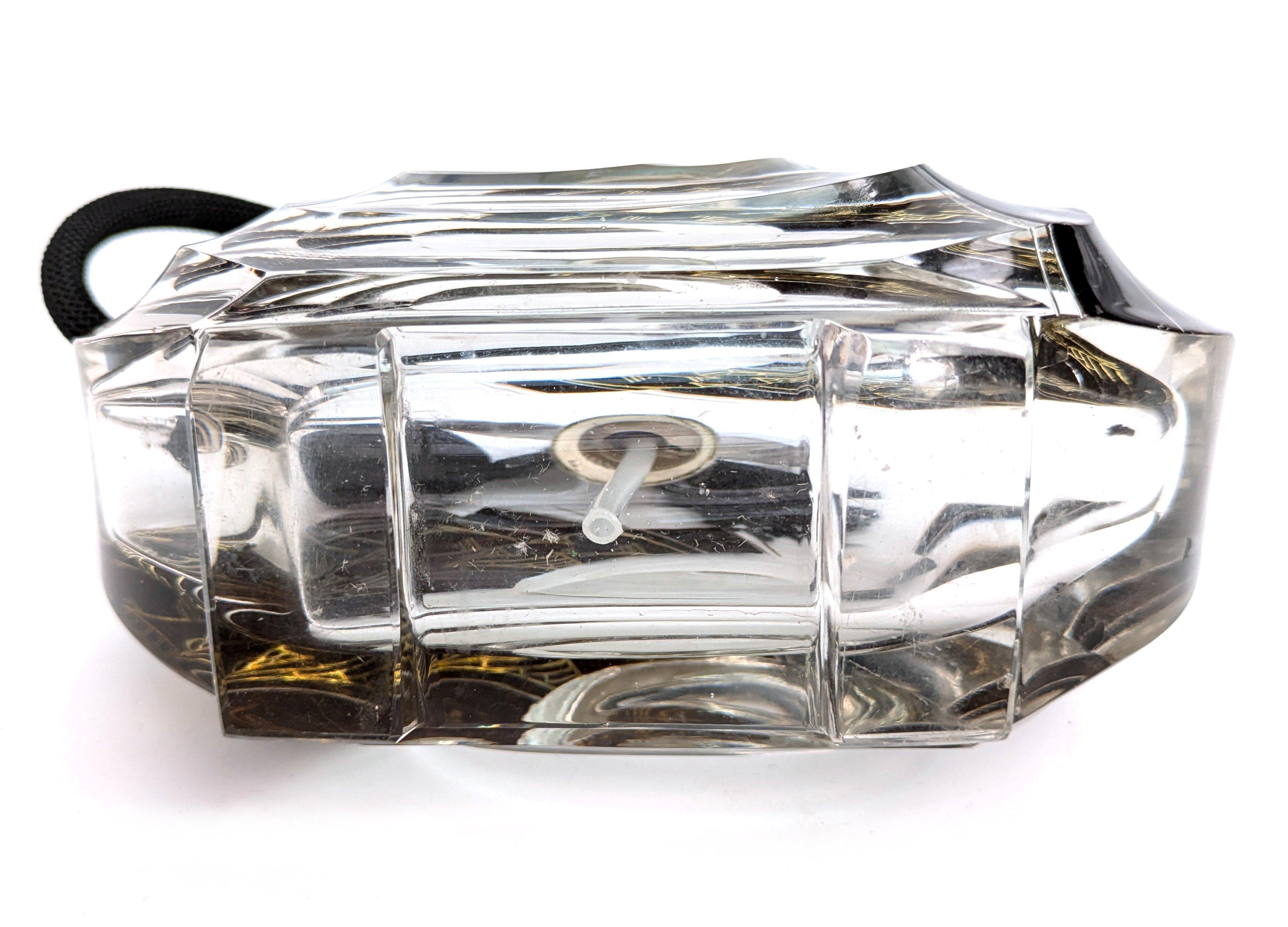 Bottiglia di vetro per profumo atomizzatore da donna Art Deco, anni '30 In condizioni buone in vendita a Devon, England