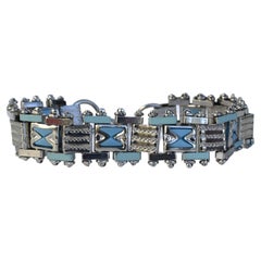 Bracciale modernista da donna Art Deco di Jacob Bengel, 1930 circa
