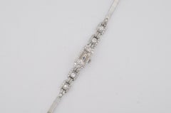 Art Deco Ladies’ Platinum and White Gold Bracelet Watch
