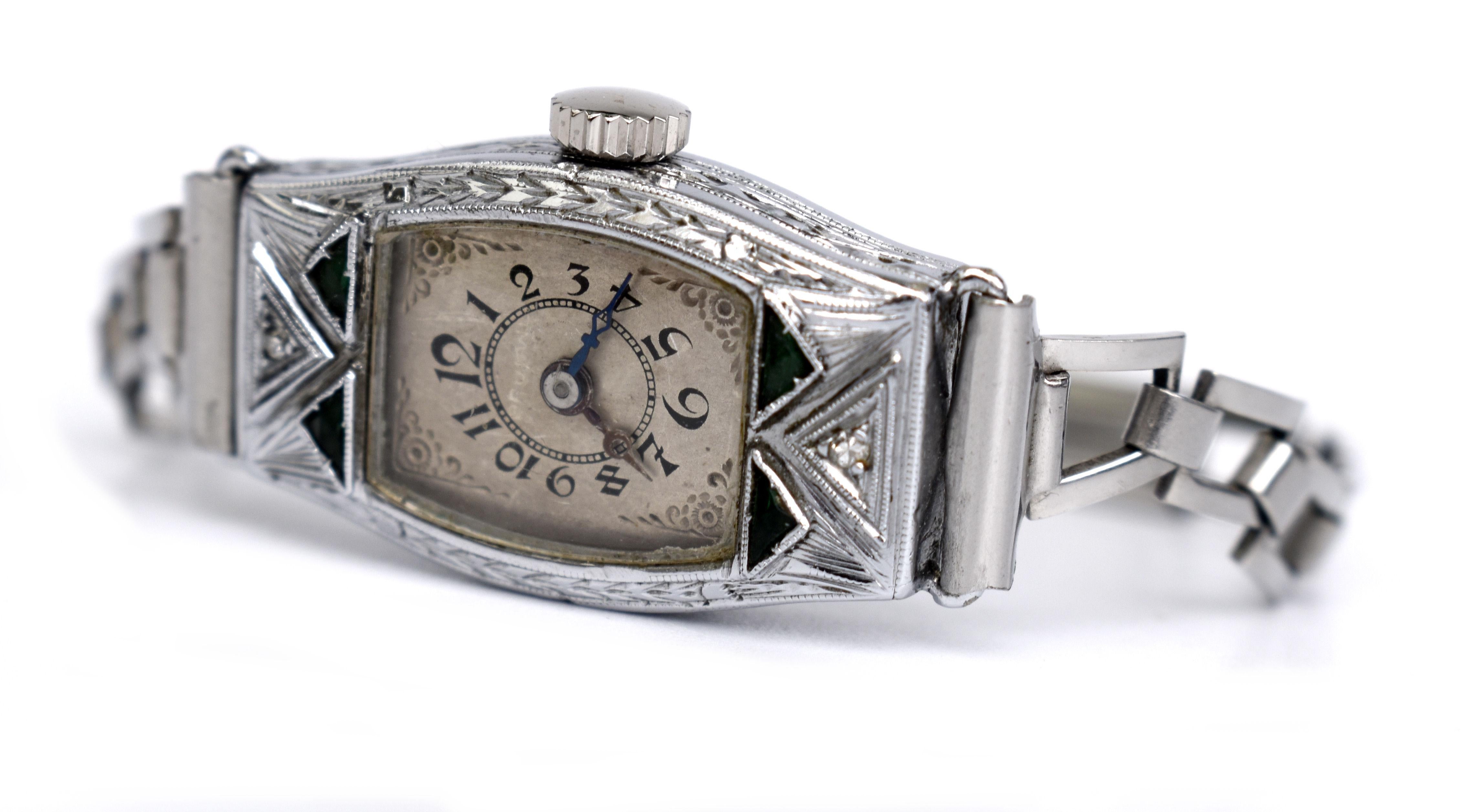 women's emerald watch