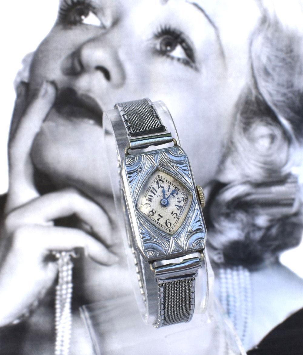 elgin ladies wrist watch vintage