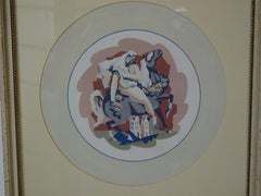 Art Deco Lady Godiva Painting by Robert L. Raney