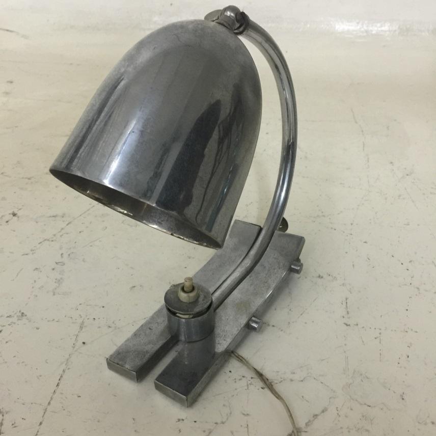 Art Deco Lamp, 1920, in chrome , German For Sale 1