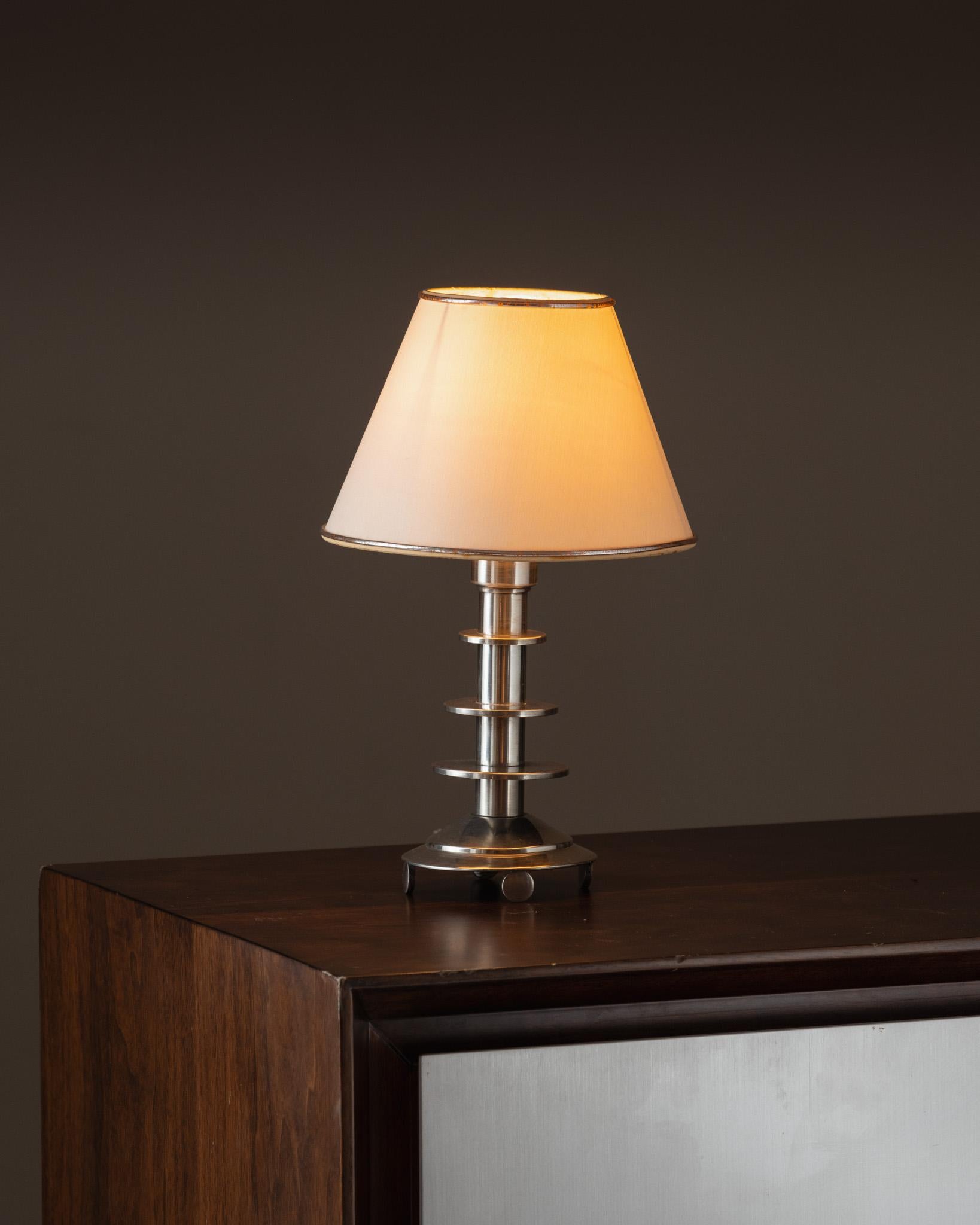 French Art Deco Lamp, 1930s For Sale