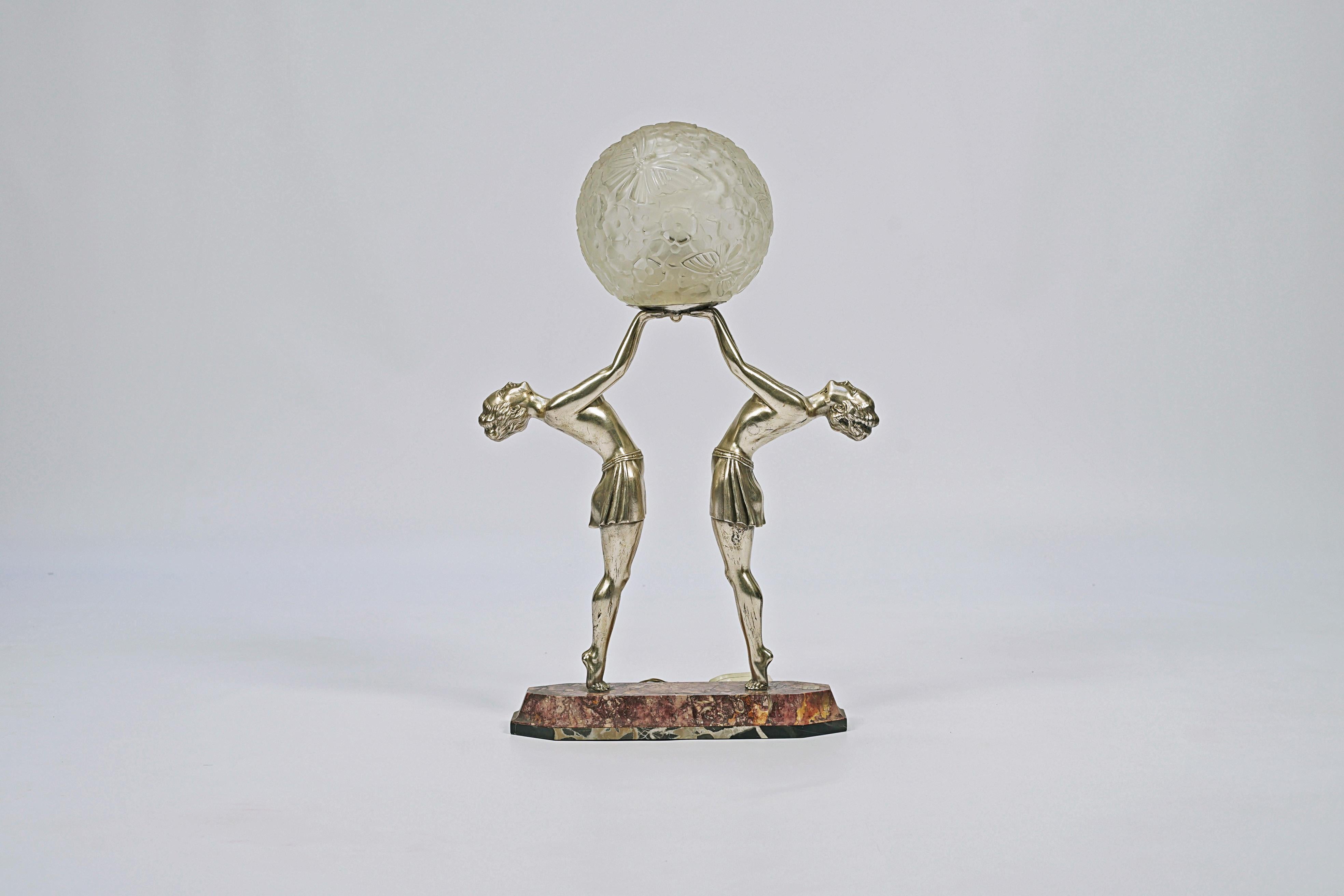 Lámpara Art Déco de Enrique Molins-Balleste Francés en venta