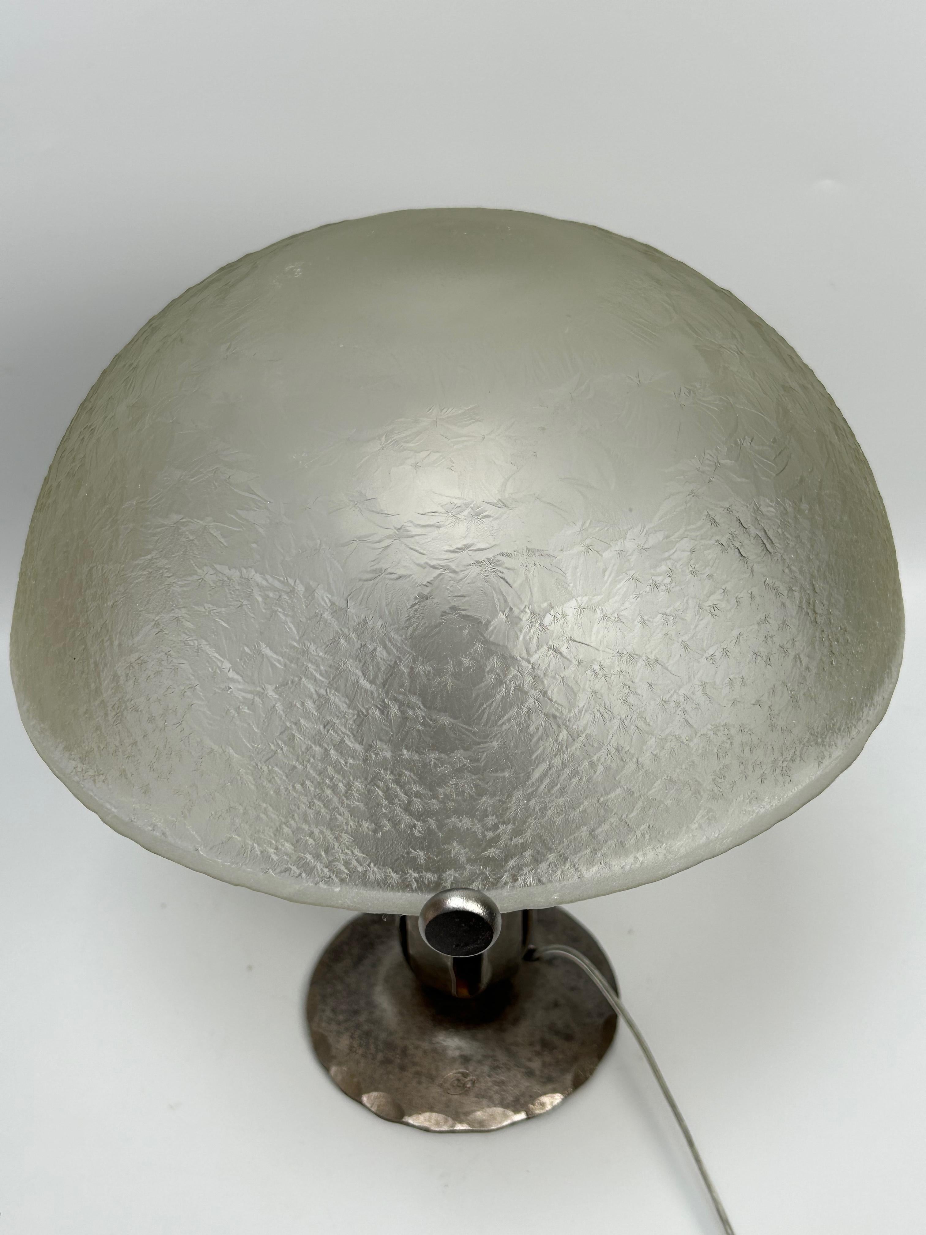Art-Déco-Lampe Fag und Daum Nancy (Glas) im Angebot