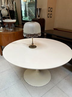 Lampe Art déco en verre et bronze, 1930, France