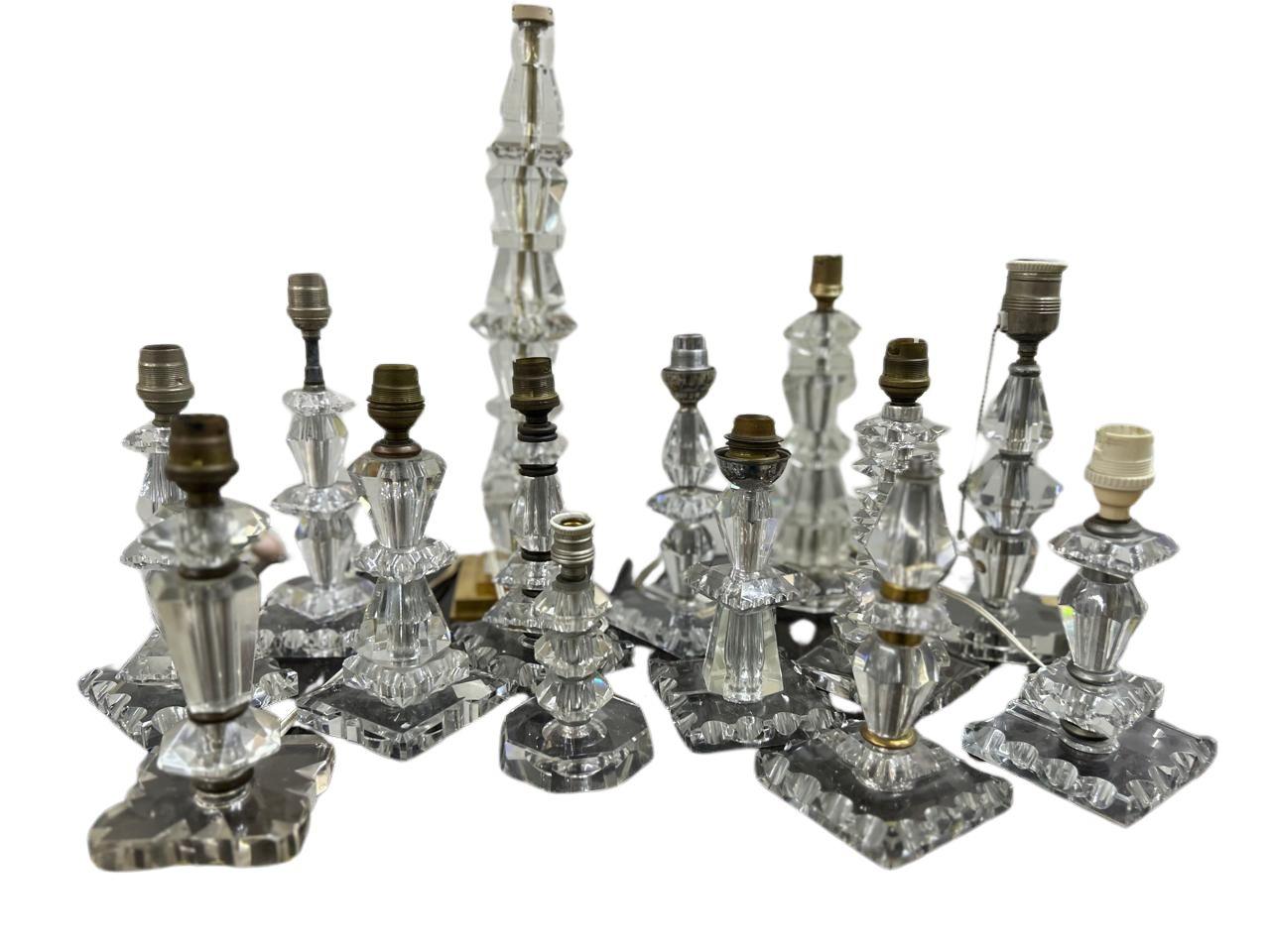 Art Deco  Lamp ITSO Baccarat and Jacques Adnet, France circa 1940 For Sale 1
