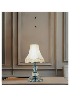 Art Deco Lamp ITSO Baccarat, France circa 1940, Attr. to Jacques Adnet