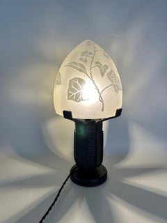 Lampada Art Déco firmata Lorrain