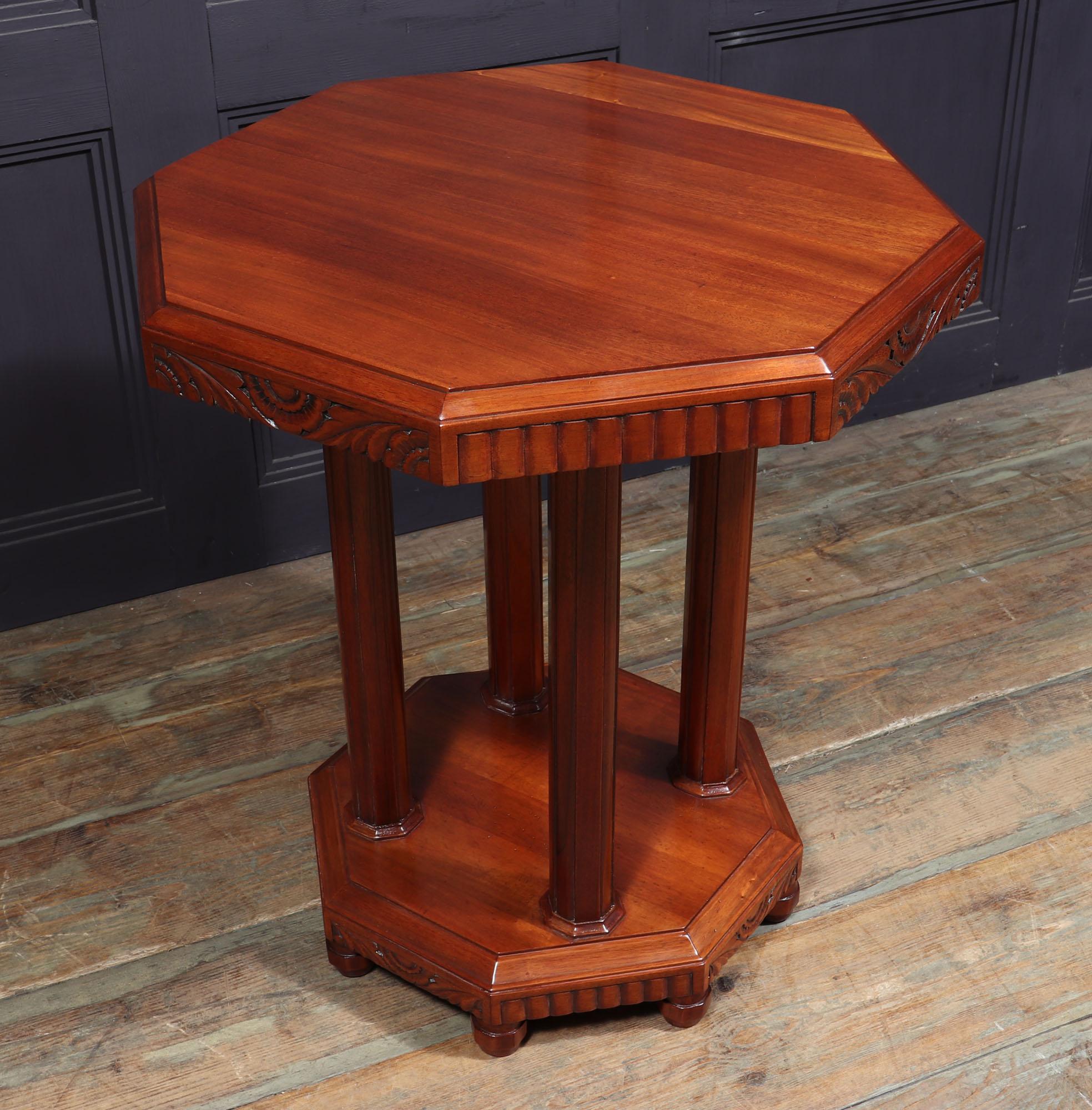 Art Deco Lamp Table For Sale 3