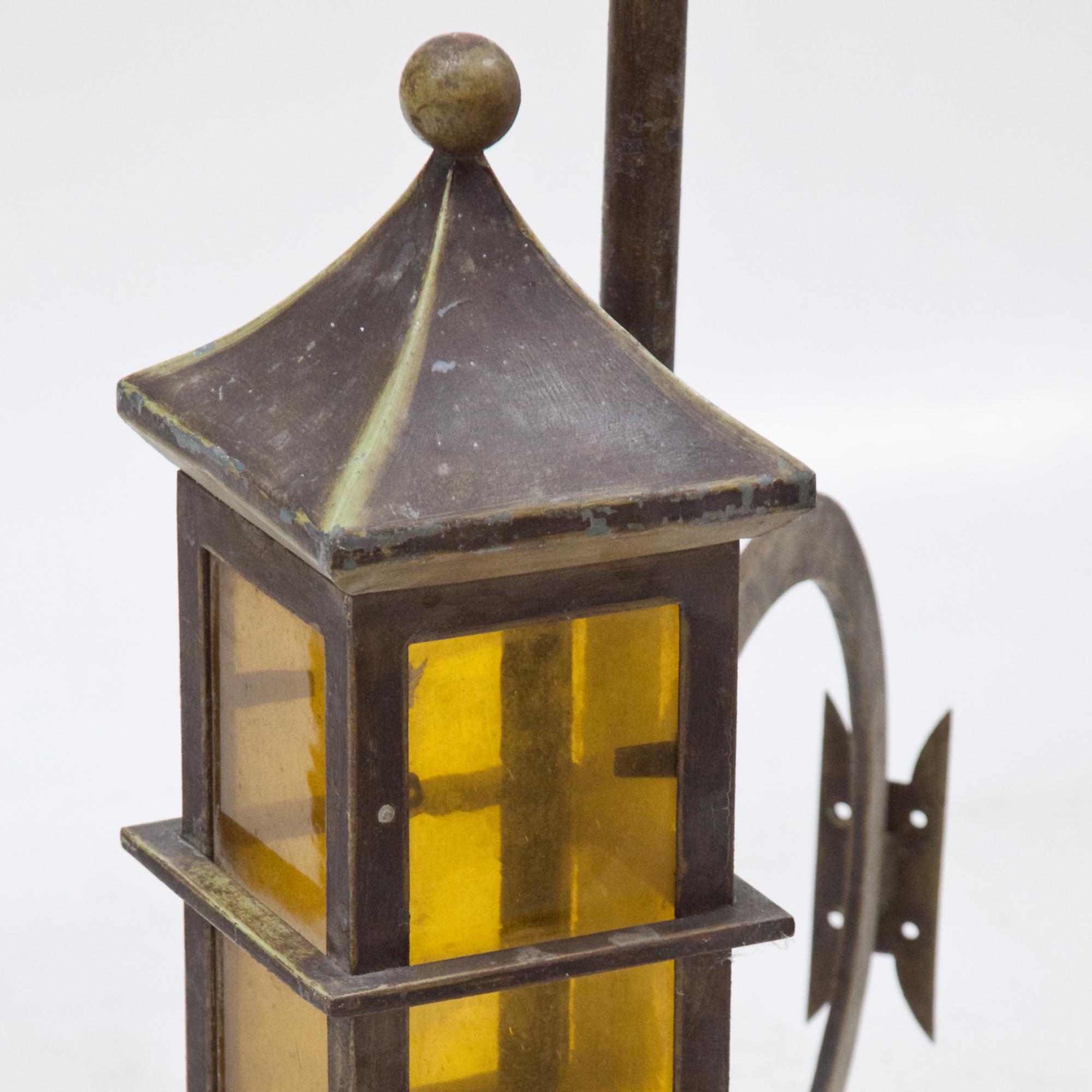 Glass Art Deco Lamps, 1920s