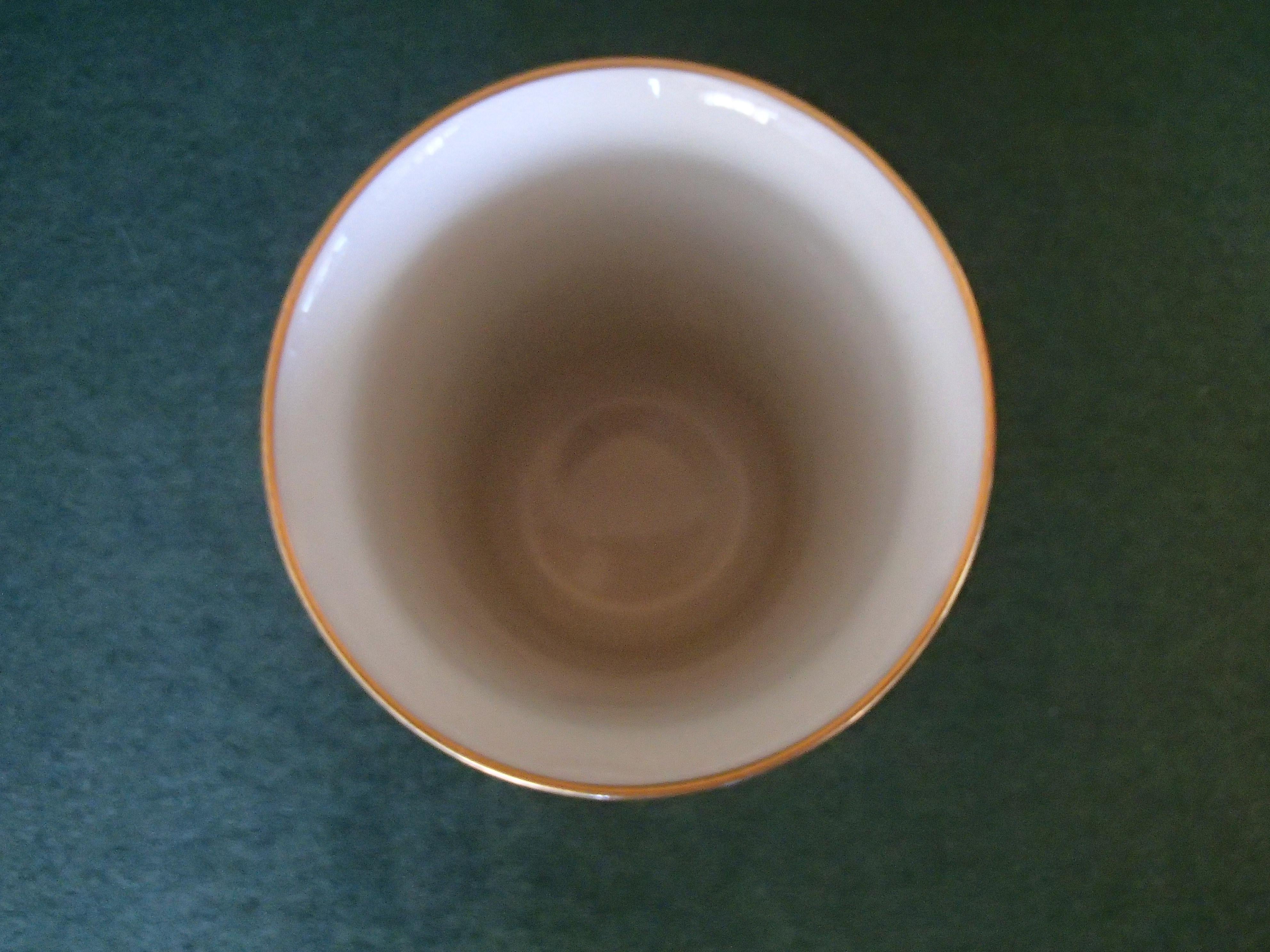 Art Deco Langenthal Ceramic Vase with Geometrical Design For Sale 1
