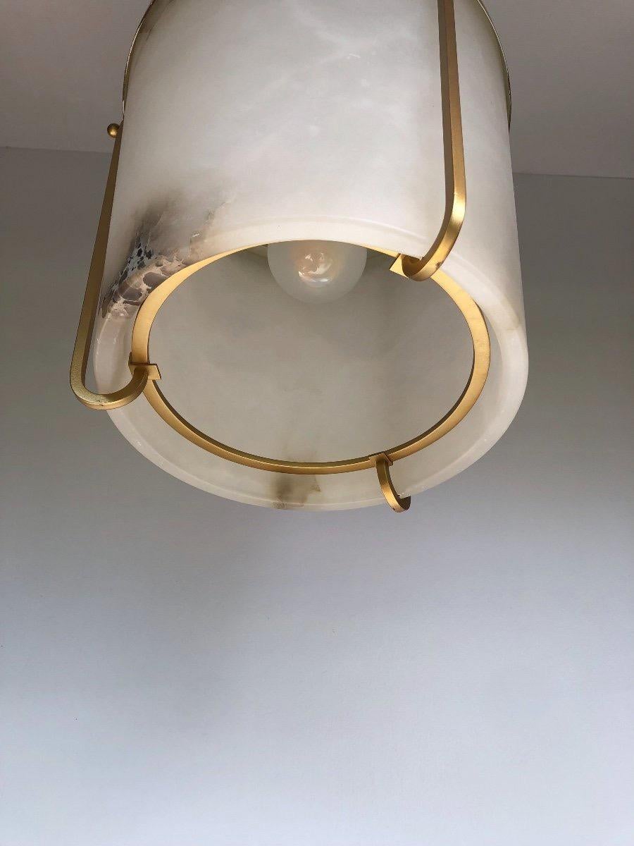 Français Lanterne Art Déco signée Perzel